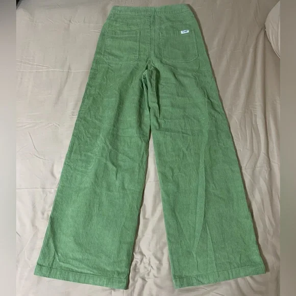 Roxy x Chloe Kim Green Corduroy Pants - Picture 10 of 13